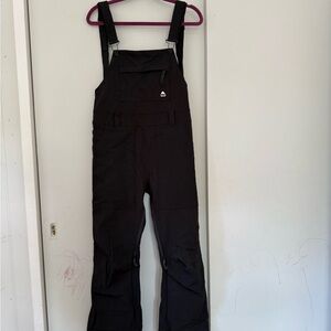 Burton Black Ski & Snow Bib Overalls